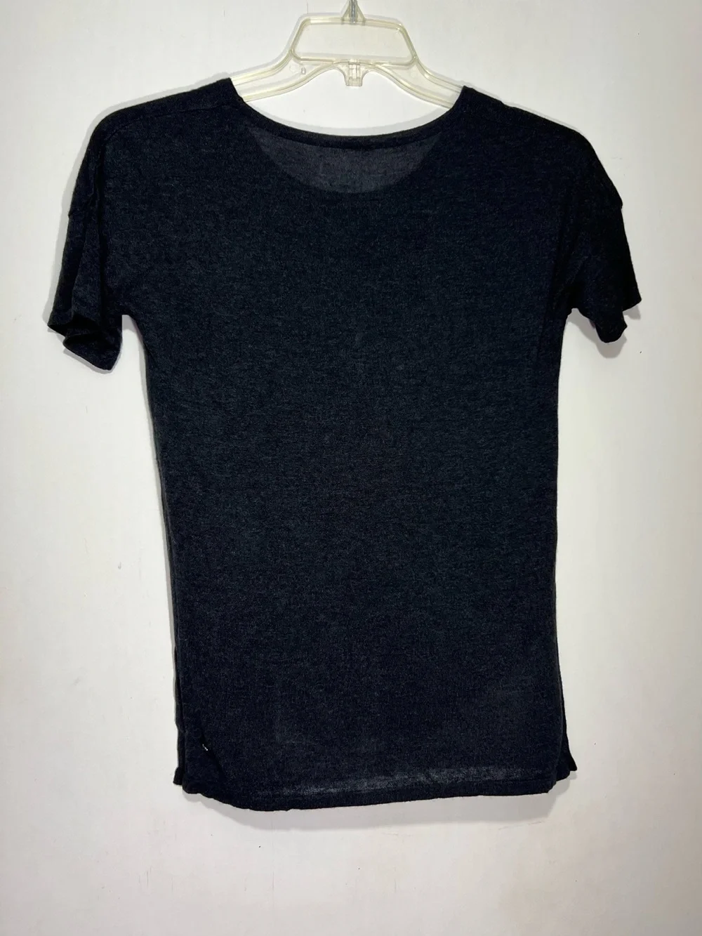 Lululemon Heathered Black Daya Knit Tee size M/L